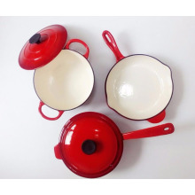 Germany enamel cast iron cookware set for kitchen